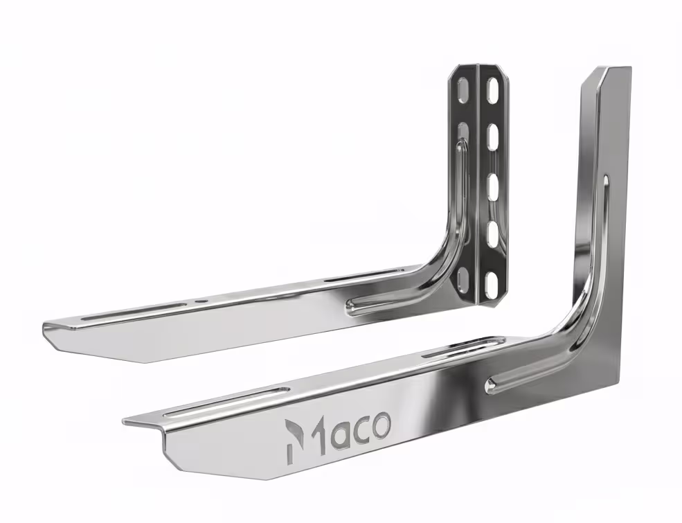 maco integrated stainless steel aircond bracket