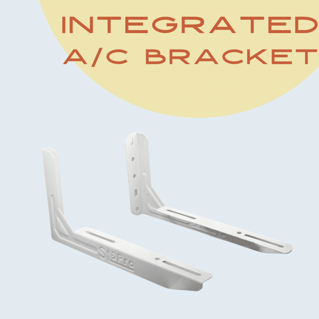 integrated ac bracket